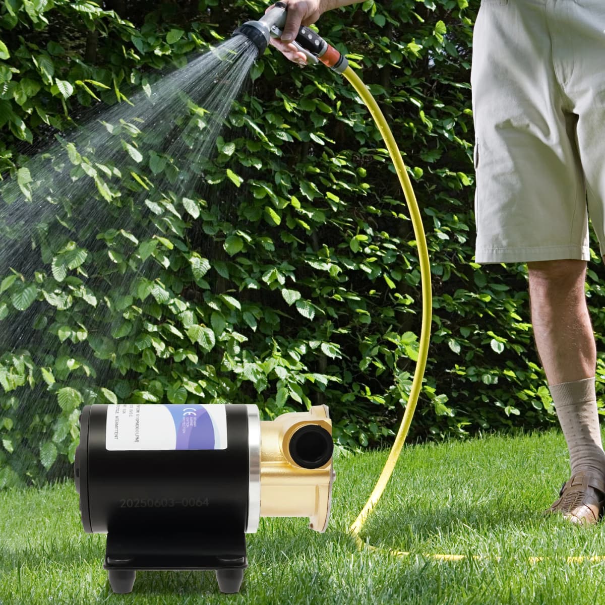 Electric Water Pump 30L/min DC 12V 10A 120W Water Pump for Agricultural Irrigation Draining Ponds
