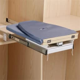 180° Extendable ,Folding Table Ironing Board, Medium Size, Cabinet Drawer in Cupboard, Storage, Removable Fabric Cover, Grey