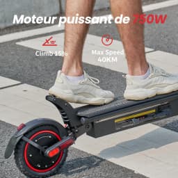 W8 Electric Scooter 9.3 inch 48V14Ah Dual Suspension 30-40km Range Electric Scooters Off Road Tires With APP E Scooters
