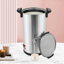 10L Wax Melter,1800W Electric Wax Melting Oven Stainless Steel Candle Wax Melter, Large Capacity DIY Candle Making Kit, 30-110°C
