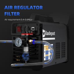Viladepot CUT55 MAX Plasma Cutter Pilot Arc 55Amps Single Voltage Digital Non-Contact Plasma Cutting Machine