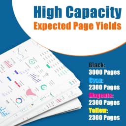 Jhaan TN248 TN248XL Toner Compatible with TN-248 Toner for TN-248XL Brother MFC-L3760CDW DCP-L3520CDWE DCP-L3520CDW DCP-L3560CDW
