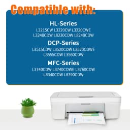 Jhaan TN248 TN248XL Toner Compatible with TN-248 Toner for TN-248XL Brother MFC-L3760CDW DCP-L3520CDWE DCP-L3520CDW DCP-L3560CDW