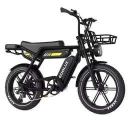 KOOLUX X9 Pro Adult Electric Bicycle Men's E-City ebike City 750W 48V 31.2Ah Battery 20" Fat Tire Electric Bike