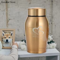 2 PCS Memorials Pet Urn Storage Container Portable Keeping Precious Memories Memorial Ash Holder for Rabbit Dog Kitty Cat Kitten