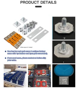 Tewaycell EU STOCK 3.2V 280Ah Lifepo4 Rechargeable Battery 280K 12V 24V 48V Grade A Lithium Iron Phospha DIY Solar EU NO TAX