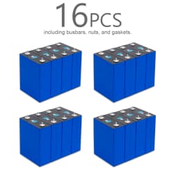 Tewaycell EU STOCK 3.2V 280Ah Lifepo4 Rechargeable Battery 280K 12V 24V 48V Grade A Lithium Iron Phospha DIY Solar EU NO TAX