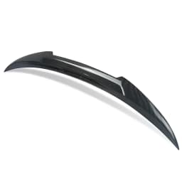 For BMW E93 335i M3 Car Rear Trunk Spoiler Lip Carbon Fiber Look Rear Wing Spoiler 2007-2013 Gloss Black Spoiler Kit Accessories