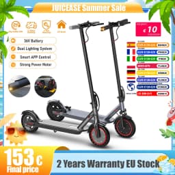 JUICEASE AP07/TX01 Electric Scooter 5-25KM Range 8.5Inch Escooter Peak Power Fast Drive APP Scooter Electric Dual Brake System