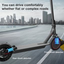 JUICEASE AP07/TX01 Electric Scooter 5-25KM Range 8.5Inch Escooter Peak Power Fast Drive APP Scooter Electric Dual Brake System