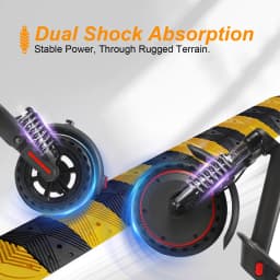 JUICEASE AP07/TX01 Electric Scooter 5-25KM Range 8.5Inch Escooter Peak Power Fast Drive APP Scooter Electric Dual Brake System