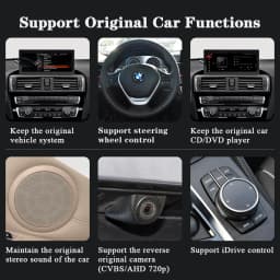 AUTOTOP 10.25" Android 14 1920*720P Car Air Gesture Touchscreen For BMW X1 E84 2009-2015,Apple Carplay Android Auto,GPS 4G WIFI
