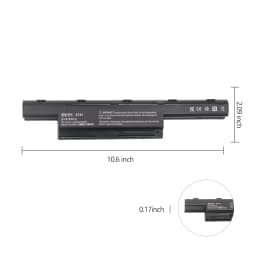 Oyomba AS10D31 AS10D51 Battery for Acer 4738 4741 5251 5253 5551 5552 5560 5733 5742 5750 7551 7560 7741 7750 E1-531 E1-571