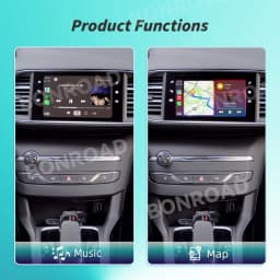 Bonroad Wireless Carplay Android Auto Airplay Autolink Per Peugeot Citroen SMEG MRN Picasso C4 C5 DS4 DS3 308 508 208 3008