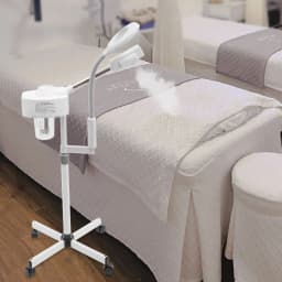 2 in 1 Spray Removable Machine Facial Steamer Moisturising Hot Nano Atomization Flexible Adjustment UV Lamp Heat Dissipation