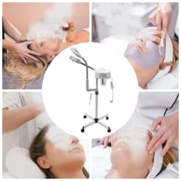 2 in 1 Spray Removable Machine Facial Steamer Moisturising Hot Nano Atomization Flexible Adjustment UV Lamp Heat Dissipation