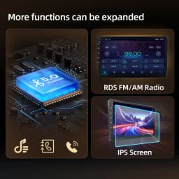 Junsun 2Din Wireless CarPlay for Apple Android Auto Car Radio Multimedia Player For VW Volkswagen Skoda Octavia PASSAT B6 GOLF