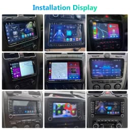 Junsun 2Din Wireless CarPlay for Apple Android Auto Car Radio Multimedia Player For VW Volkswagen Skoda Octavia PASSAT B6 GOLF