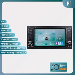 CarPlay Android Auto Radio For Volkswagen Touareg 2004-2011 Multivan Transporter T5 Car Multimedia Player GPS 4G-LET autoradio
