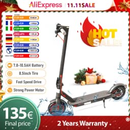 JUICEASE 7.8-10.5AH Electric Scooter 15-35KM Long Range Foldable Electric Kick Scooter 8.5 Inch APP Smart Escooter for Adults