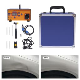 1380W Magnetic Induction Dent Repair Machine Car Body Paintless Dent Repair Removing Tool Set Electromagnetic Induction Heater