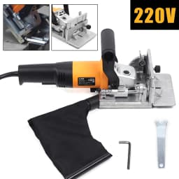 Wood Milling Cutter 220V 760W Woodworking Tenoning Machine Wooden Slotting Machine for Docking Board