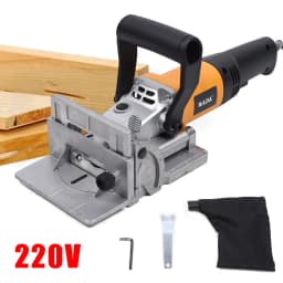 Wood Milling Cutter 220V 760W Woodworking Tenoning Machine Wooden Slotting Machine for Docking Board