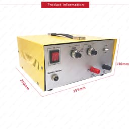 NIUPIKA Spot Welding Machine 80A 500W Hand Held Pulse Gold and Silver Jewelry Making Tools