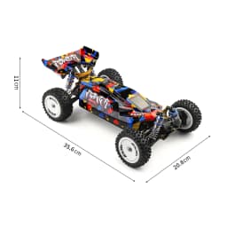 WLtoys XKS 124007 Remote Control Car 1/12 2.4GHz 75KM/H High Speed Off Road Trucks Brushless Motor Metal Chassis 4WD Vehicle