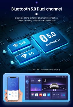 OSSURET CarPlay Android Auto Car Radio For Audi A4 B8 2000-2009 Car Multimedia Player Navi GPS 2din 4G intelligent autoradio RDS