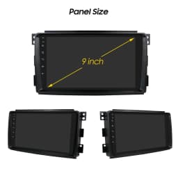 Hizpo 2Din 9inch Android13 Car Radio for Smart Fortwo 451 2005 - 2010 UI7862 Multimedia GPS Navi DSP RDS 4G BT CarPlay SWC