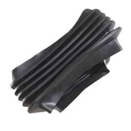 High Quality Car Seat Rubber Corrugated Three, Four, Five Layers Dust Cover for Truck, Harvester, Air Shock Seat Leather Cover
