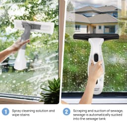 Powerful Cordless Window Vac Cleaner Handheld Cordless Window Vac Cleaner Car Window Cordless Vac Cleaner Wet and Dry Use