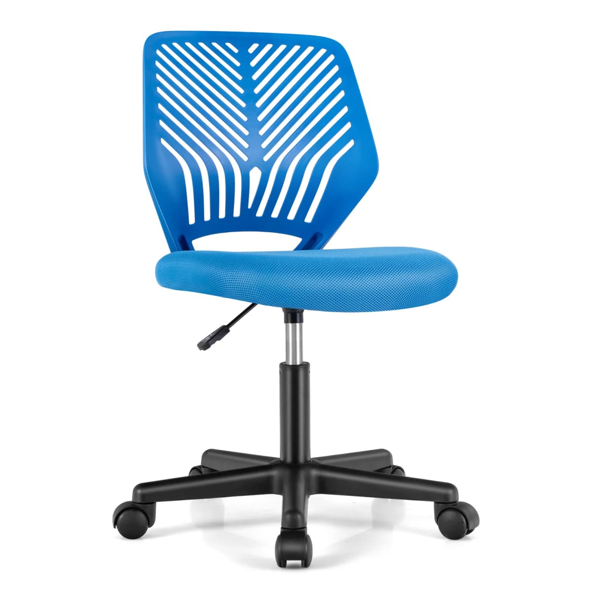 Desk chair children armless children desk chair children swivel chair height adjustable kids office chair swivel chair