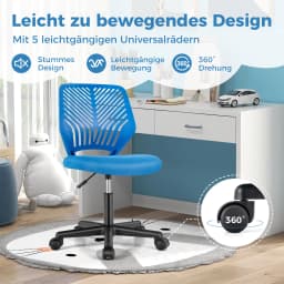 Desk chair children armless children desk chair children swivel chair height adjustable kids office chair swivel chair