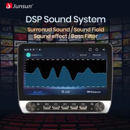 Junsun 10" Button Car Radio for  Renault Duster HM 2020-2021 Arkana 2019 - 2021 Stereo Wireless CarPlay for Apple Android Auto
