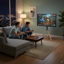 Height Adjustable Swivel Corner Floor TV Stand Universal for 40-75 Inches Max Load 40kg