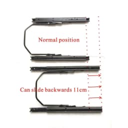 HWHongRV Car Seat Double Slide-Way Lengthen and General Recreational Vehicle Seat Rail for Adjustable Comfort and Convenience