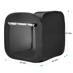 Sensory Tent for Kids 117x115cm, Pop-up Sensory Blackout Play Tent for for Children with Autism, ASD & ADHD with Advanced Silver Inner Lining with Carry Bag, DE Stock