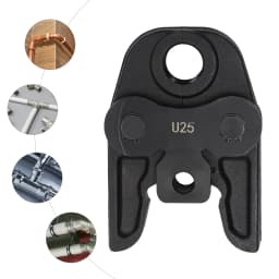 Pressbacke U25/U16/U32/U20 Jaw Cr45 Steel Pipe Clamping Jaw Interchangeable Pipe Clamping Jaws Pipe Hand Clamping Jaw