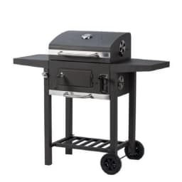 Charcoal Grill with Lid Cover Charcoal BBQ | Barbecue Smoker Grill Combo for Outdoor Backyard Patio Camping Picnic and Party