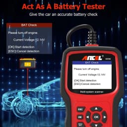 ANCEL VD700 OBD2 Diagnostic Code Reader Scan Tool All Functions OBD11 Scanner for VAG Vehicles with Battery Registration EPB Res