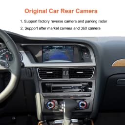 Bonroad Wireless Carplay Android Auto Retrofit Kits for Audi A4 B8 A5 Q5 2009-2015 Mirror Link Airplay Interface Decoder Box