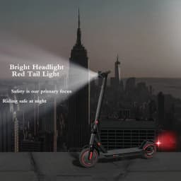 T1/T1 Pro Electric Scooter for Adults, 36V 10.4Ah Battery, 8/10-inch Tubeless Tires, Urban, Portable, Foldable Design