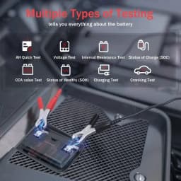 Ancel BA101 Car Battery Tester 12V 100-2000CCA 220AH Auto Load Battery Analyzer Multi languages Car Battery Charging Tester