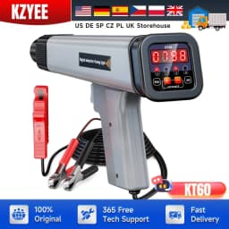 Engine Timing Light with Tachometer Timing Light Automotive 12V for 2&4 Stroke Petrol Engine for Car Motorcycle Marin KZYEE KT60