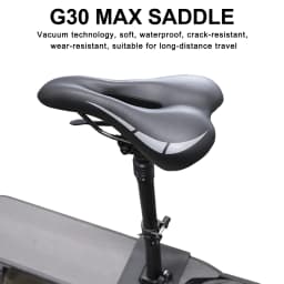 Foldable Electric Scooter Seat Adjustable Skateboard Saddle for NINEBOT G30 MAX