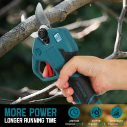 800W 30mm Brushless Electric Pruning Shears 4 Gear Cordless Garden Fruit Tree Bonsai Branches Scissors Power Tool Fast Cutting