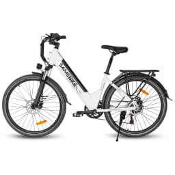 Samebike RS-A01 Pro Electric Bike Adults 26" City ebike with 36V 15Ah Removable Battery