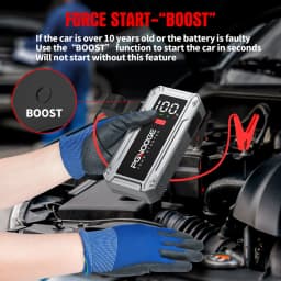 PGNOOGE 6000A Car Jump Starter, 26800mAh Car Battery Jump Starter, 12V Battery Booster Jump Starter, Portable Battery For Cars